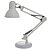 Luminária Mesa Abajur Articulável Metal Escritório Flex 2 em 1 Branca Bivolt - Imagem 3