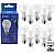 KIT 10 Lâmpada LED Bulbo 12W Elgin Branco Frio 6500K E27 Bivolt - Imagem 3