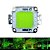 Chip LED COB 50W Verde Reparo Refletor - Imagem 1