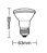 Lampada LED 7W PAR20 E27 Branco Quente 2700K Bivolt - Imagem 5