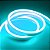 Mangueira Fita LED Neon Flex 12V Ice Blue Metro IP67 - Imagem 2