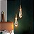 Lustre Pendente Mini Gota Com Brilho Dourado Moderno 3 Cores Bivolt - Imagem 3
