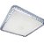 Lustre Plafon LED Orion 24W 40x40 Céu Estrelado Acrílico Branco Frio 6500K Bivolt - Imagem 1