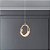 Lustre Pendente Woni SkyLight Cristal Dourado LED 5W 3000K Bivolt - Imagem 3