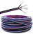 KIT 25 Metros Cabo Flat Polarizado RGB Fio 4 Vias 22AWG - Imagem 4