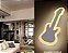 Arandela LED Decorativa Guitarra Branco Quente 3500K Bivolt - Imagem 5