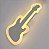 Arandela LED Decorativa Guitarra Branco Quente 3500K Bivolt - Imagem 1