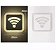 Arandela LED Decorativa Wi-Fi Branco Quente 3500K Bivolt - Imagem 5