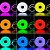 KIT Mangueira Fita LED Neon Flex RGB 127V 5 Metros + Fonte - Imagem 8