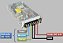 KIT Fita LED 3528 120 LED’s 10 Metros Sequencial 24V Branco Quente 3000K + Fonte 5A - Imagem 9