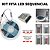 KIT Fita LED 3528 120 LED’s 10 Metros Sequencial 24V Branco Frio 6500K + Fonte 5A - Imagem 1