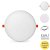 Painel 18W LED Borda Infinita Redondo 2 em 1 Branco Quente 3000K Bivolt - Imagem 1