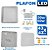 Lustre Plafon LED 30W 60W Multicolor 43x43 Quadrado Borda Infinita Bivolt - Imagem 8