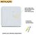 Lustre Plafon LED 30W 60W Multicolor 43x43 Quadrado Borda Infinita Bivolt - Imagem 5
