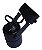 Spot Trilho Eletrificado Eletrocalha MR16 Dicroica GU10 Preto Bivolt - Imagem 5