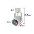 Spot Trilho Eletrificado Eletrocalha MR16 Dicroica GU10 Branco Bivolt - Imagem 3