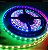Fita LED 2812 RGB Digital Endereçavel 5v 60 LED IP67 5 Metros - Imagem 5