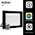 Refletor 20W LED SMD Slim Mini Holofote RGB Colorido IP67 Bivolt - Imagem 2