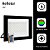 Refletor 50W LED SMD Slim Mini Holofote RGB Colorido IP67 Bivolt - Imagem 2