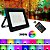 Refletor 300W LED SMD Slim Mini Holofote RGB Colorido IP67 Bivolt - Imagem 1