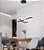 Lustre Pendente Moderno Infinity LED 50W Preto 4000K Branco Neutro Bivolt - Imagem 5
