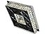 Lustre Plafon 24W Quadrado 35x35 Cristal LED Sobrepor 6000K Bivolt - Imagem 2