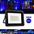 Refletor 20W LED SMD Slim Mini Holofote Azul IP67 Bivolt - Imagem 6