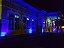 Refletor 100W LED SMD Slim Mini Holofote Azul IP67 Bivolt - Imagem 6