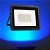 Refletor 100W LED SMD Slim Mini Holofote Azul IP67 Bivolt - Imagem 2