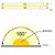 Fita LED COB 7020 12W/ Metro 360 LED IP20 12V 5 Metros Branco Quente 3000K - Imagem 7