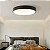 Lustre Plafon LED 28W Orion 48cm Preto 3000K Bivolt - Imagem 2