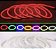 KIT Mangueira Fita LED Neon Flex RGB 220V 10 Metros + Fonte - Imagem 7
