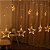 Cascata LED Estrela 3 Metros 8 Efeitos Branco Quente 220V - Imagem 4