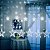 Cascata LED Estrela 3 Metros 8 Efeitos Branco Frio 220V - Imagem 4