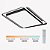 Lustre Plafon Moderno LED Hoop 72w Multicolor Preto Controle Remoto Bivolt - Imagem 1
