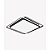 Lustre Plafon Moderno LED Hoop 72w Multicolor Preto Controle Remoto Bivolt - Imagem 3