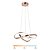 Lustre Pendente Moderno Infinity LED 45W Rose Multicor Bivolt - Imagem 1