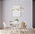 Lustre Pendente Moderno Infinity Cristal LED 36W Dourado Multicor Bivolt - Imagem 3