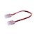 KIT 20 Conector Emenda FIta LED 10mm Rabicho Duplo 12V 24V 110V 220V - Imagem 3