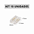 KIT 10 Emenda Reta Fita LED 10mm 12V 24V 110V 220V - Imagem 1