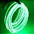 KIT 1 a 10 Metros Mangueira Fita LED Neon Flex Verde + Rabicho - Imagem 1
