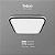 Lustre Plafon LED 32W Telaio 40x40 Quadrado Preto 6500K Bivolt - Imagem 3
