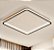 Lustre Plafon LED 32W Telaio 40x40 Quadrado Preto 3000K Bivolt - Imagem 4