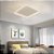 Lustre Plafon LED 32W Telaio 40x40 Quadrado Branco 3000K Bivolt - Imagem 3