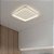 Lustre Plafon LED 32W Telaio 40x40 Quadrado Branco 3000K Bivolt - Imagem 2