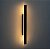 Arandela LED Barra 40W Preta 150cm IP65 3000K Bivolt - Imagem 1