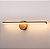 Arandela LED 12W Hubble 60cm Espelho Quadro Dourado 3000K Bivolt - Imagem 6