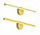 Arandela LED 12W Hubble 60cm Espelho Quadro Dourado 3000K Bivolt - Imagem 3