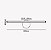 Arandela LED 12W Hubble 60cm Espelho Quadro Preto 3000K Bivolt - Imagem 8