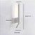 Arandela LED 7W Duplo Interruptor Foco e Luz Difusa Branco 3000K Bivolt - Imagem 5